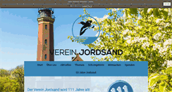 Desktop Screenshot of jordsand.de